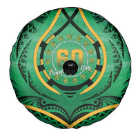 Cook Islands Constitution Day Spare Tire Cover 60th Anniversary - Polynesian Pride
