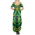 Cook Islands Constitution Day Summer Maxi Dress 60th Anniversary - Polynesian Pride