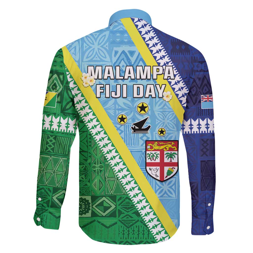 Love Malampa Fiji Day Family Matching Long Sleeve Bodycon Dress and Hawaiian Shirt Together We Grow LT05 - Polynesian Pride