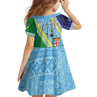 Love Malampa Fiji Day Family Matching Mermaid Dress and Hawaiian Shirt Together We Grow LT05 - Polynesian Pride