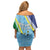 Love Malampa Fiji Day Family Matching Off Shoulder Short Dress and Hawaiian Shirt Together We Grow