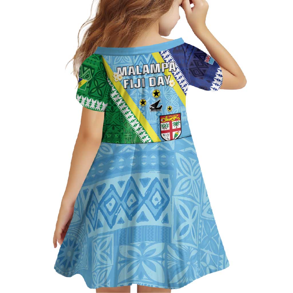 Love Malampa Fiji Day Family Matching Short Sleeve Bodycon Dress and Hawaiian Shirt Together We Grow LT05 - Polynesian Pride