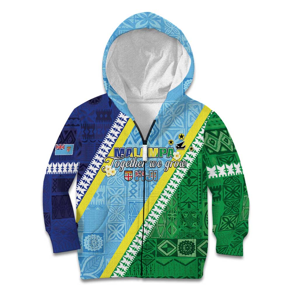Love Malampa Fiji Day Kid Hoodie Together We Grow