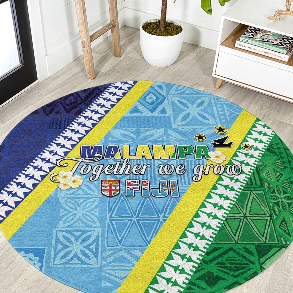 Love Malampa Fiji Day Round Carpet Together We Grow