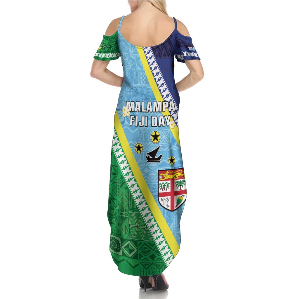 Love Malampa Fiji Day Summer Maxi Dress Together We Grow