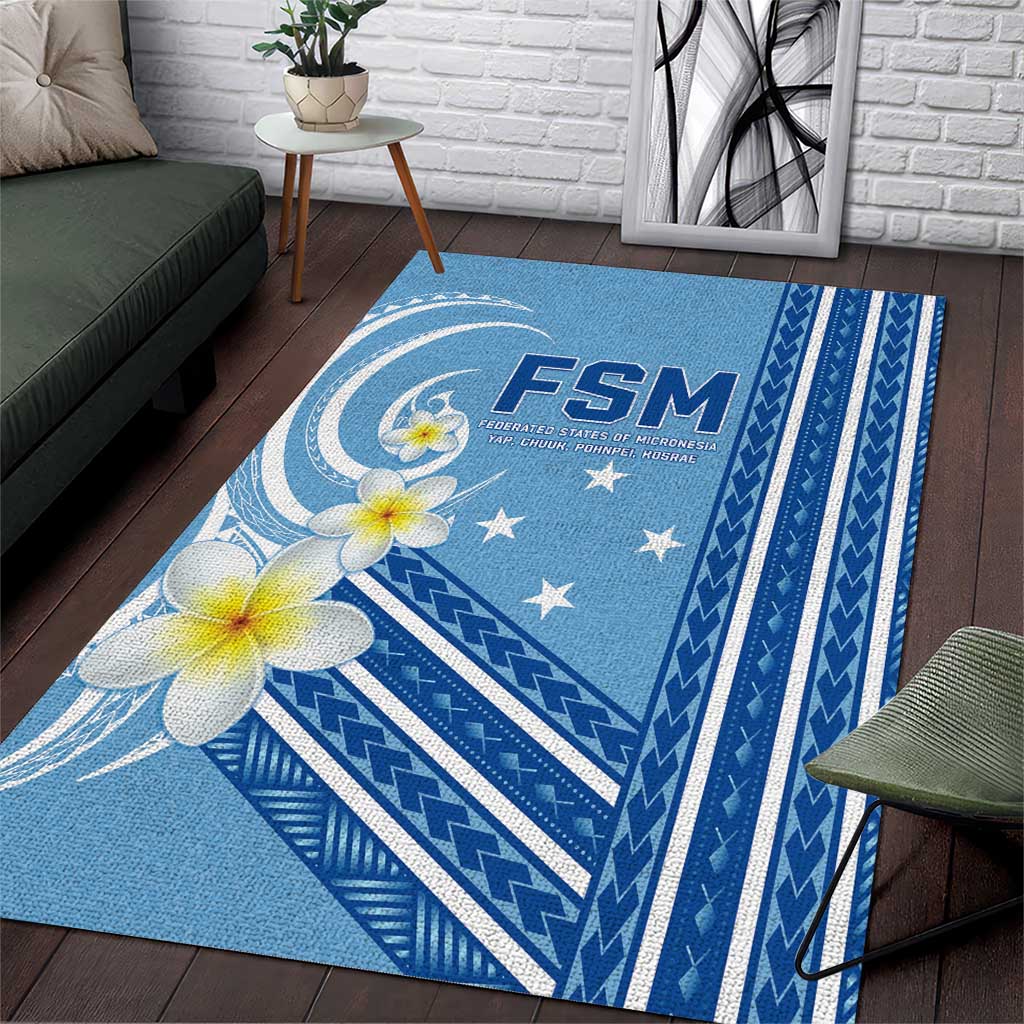 Federated States of Micronesia Area Rug Happy 38th Independence Anniversary