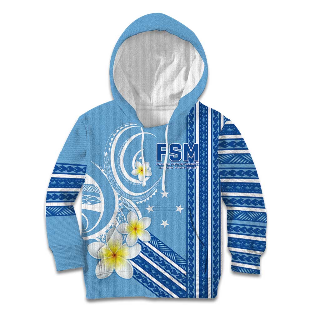 Personalised Federated States of Micronesia Kid Hoodie Happy 38th Independence Anniversary