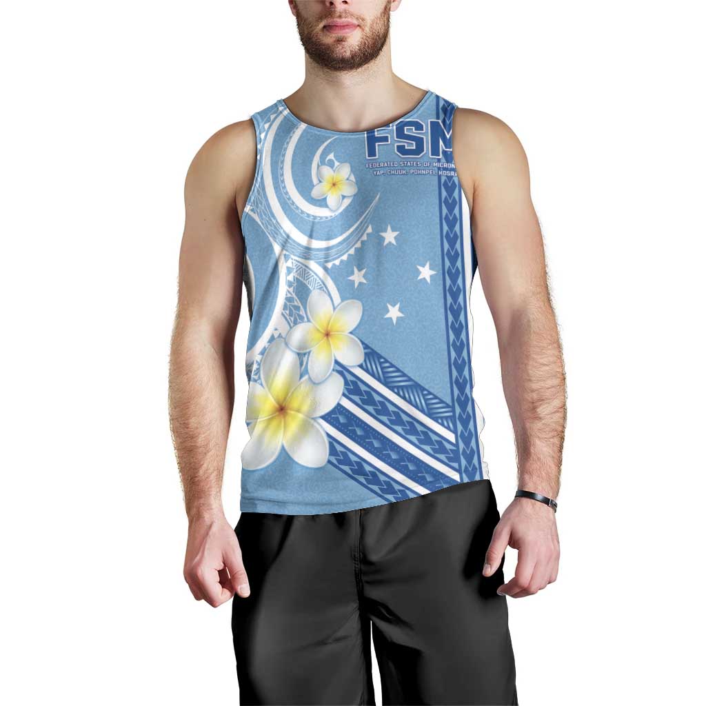 Personalised Federated States of Micronesia Men Tank Top Happy 38th Independence Anniversary