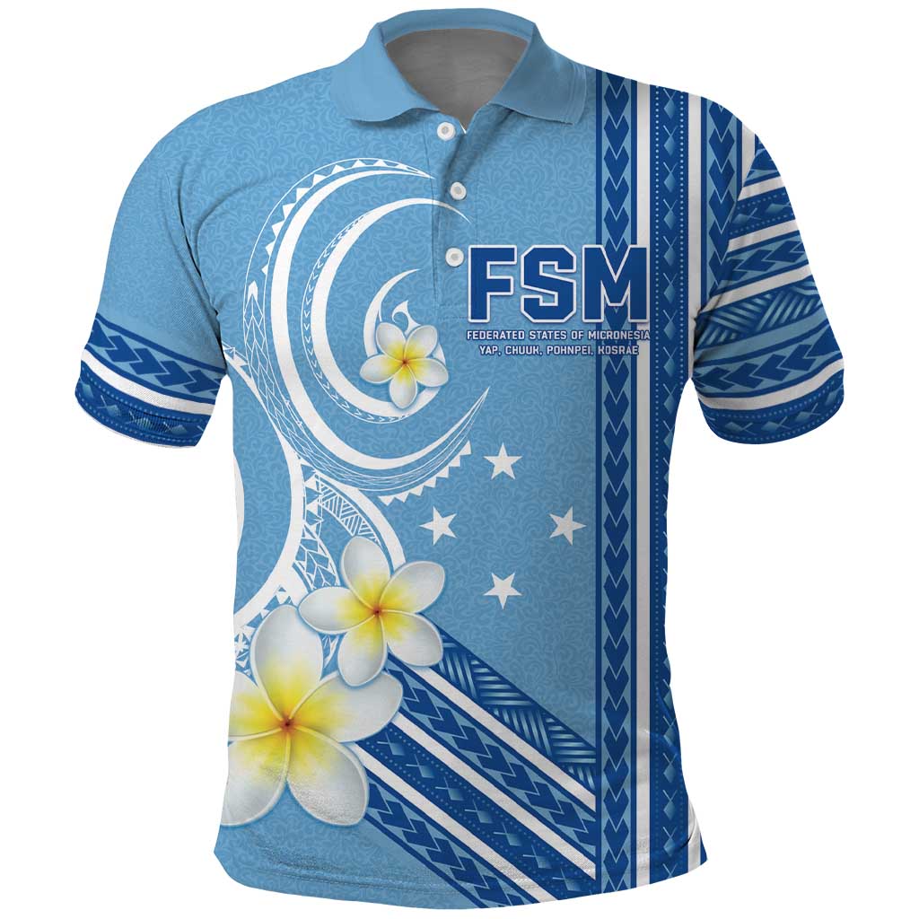 Personalised Federated States of Micronesia Polo Shirt Happy 38th Independence Anniversary