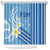 Federated States of Micronesia Shower Curtain Happy 38th Independence Anniversary