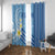 Federated States of Micronesia Window Curtain Happy 38th Independence Anniversary