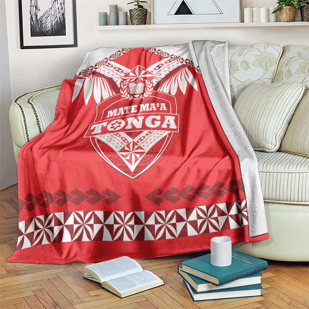 Tonga Mate Maa Rugby Blanket Go Champions