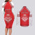 Custom Tonga Mate Maa Rugby Couples Matching Long Sleeve Bodycon Dress and Long Sleeve Button Shirt Go Champions