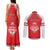 Custom Tonga Mate Maa Rugby Couples Matching Tank Maxi Dress and Long Sleeve Button Shirt Go Champions