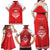 Custom Tonga Mate Maa Rugby Family Matching Off Shoulder Maxi Dress and Hawaiian Shirt Go Champions