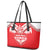 Tonga Mate Maa Rugby Leather Tote Bag Go Champions