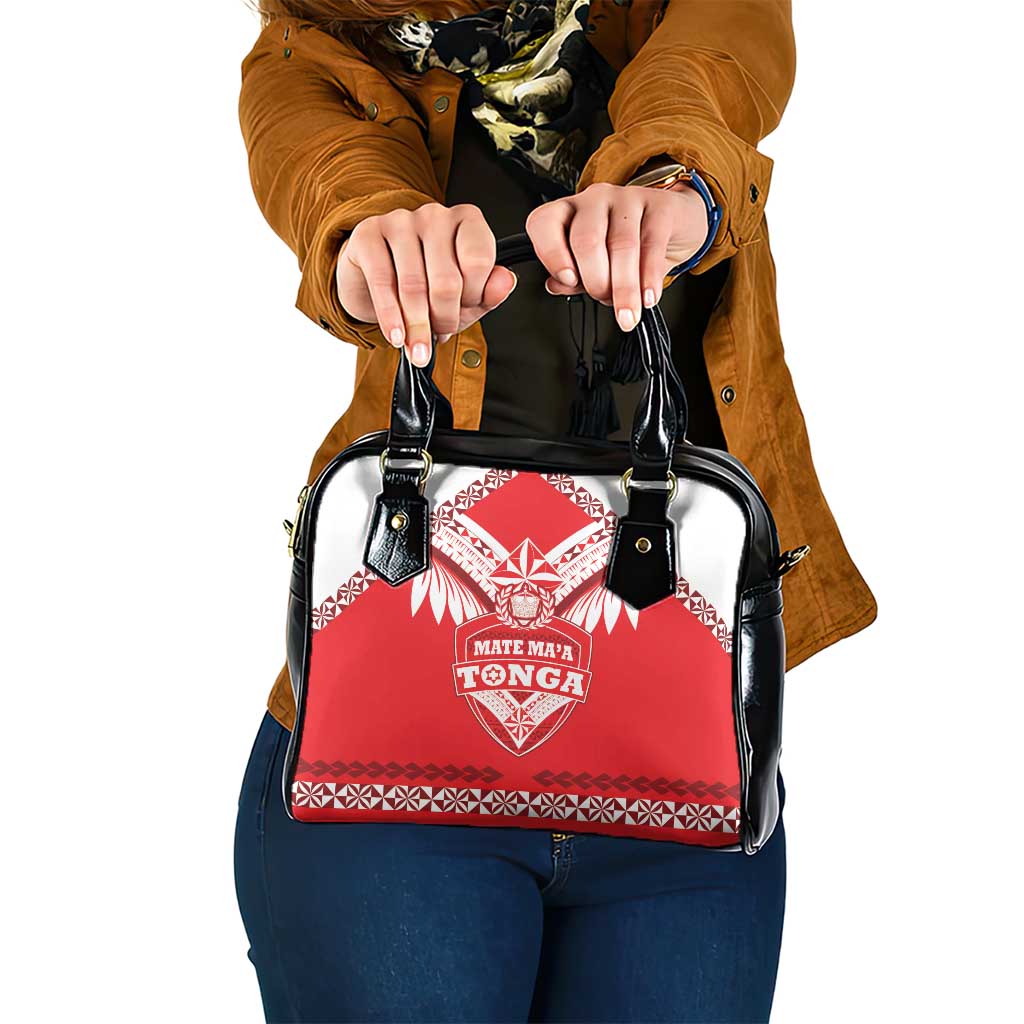 Tonga Mate Maa Rugby Shoulder Handbag Go Champions