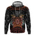 Aloha Halloween Hoodie Horror Tiki Heavy Metal Style - Polynesian Pride