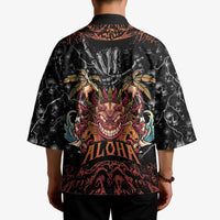 Aloha Halloween Kimono Horror Tiki Heavy Metal Style - Polynesian Pride