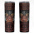 Aloha Halloween Skinny Tumbler Horror Tiki Heavy Metal Style - Polynesian Pride