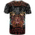 Aloha Halloween T Shirt Horror Tiki Heavy Metal Style - Polynesian Pride