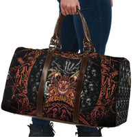 Aloha Halloween Travel Bag Horror Tiki Heavy Metal Style - Polynesian Pride