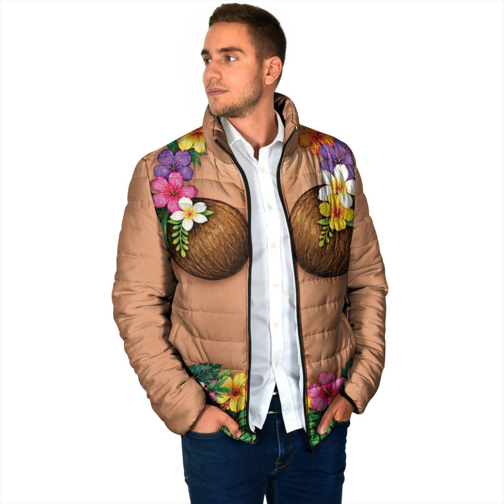 Hawaii Hula Costume Padded Jacket Coconut Bra Lei Flowers Grass Skirt LT05 - Polynesian Pride