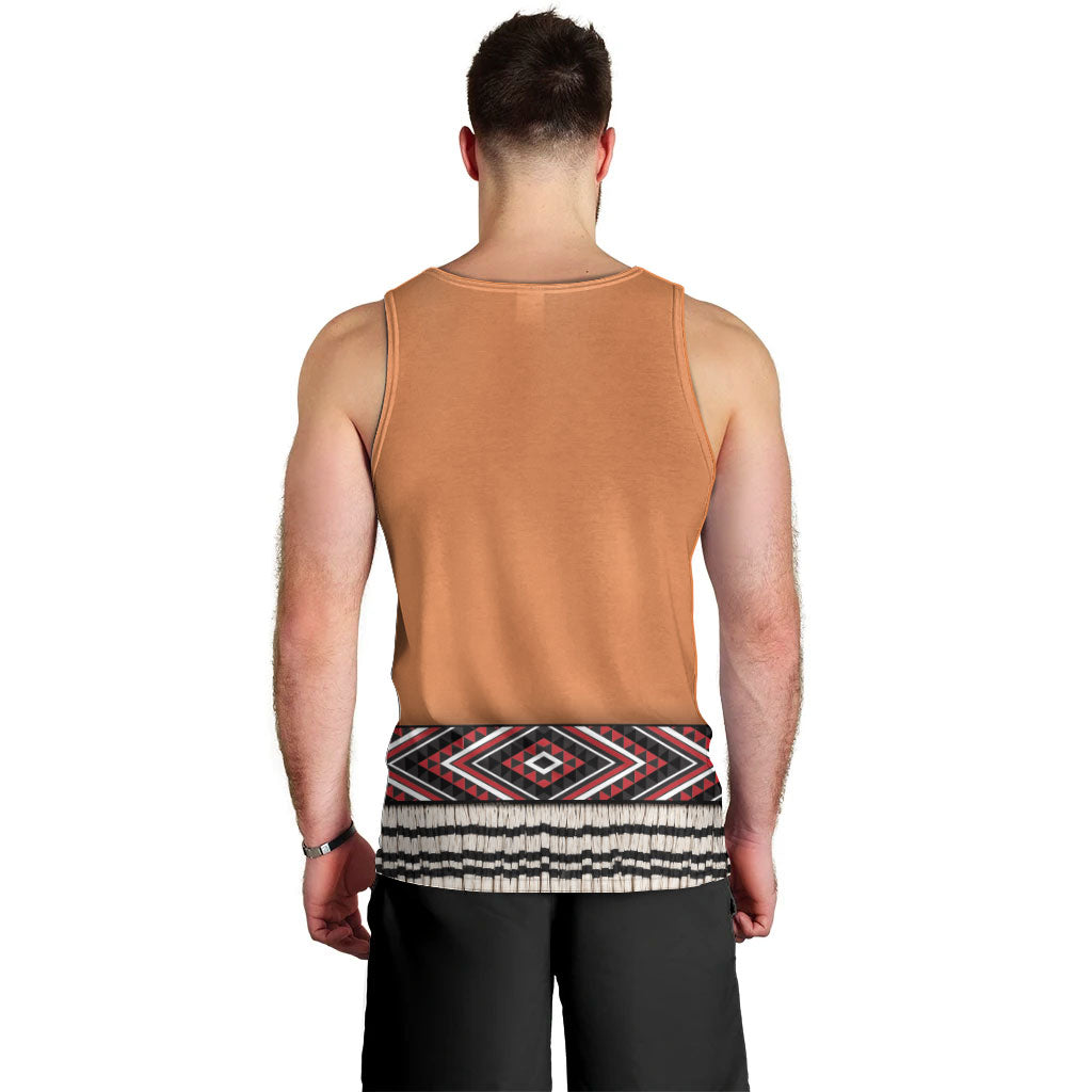 New Zealand Maori Tattoo Costume Men Tank Top LT05 - Polynesian Pride