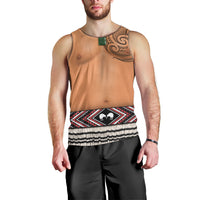 New Zealand Maori Tattoo Costume Men Tank Top LT05 - Polynesian Pride