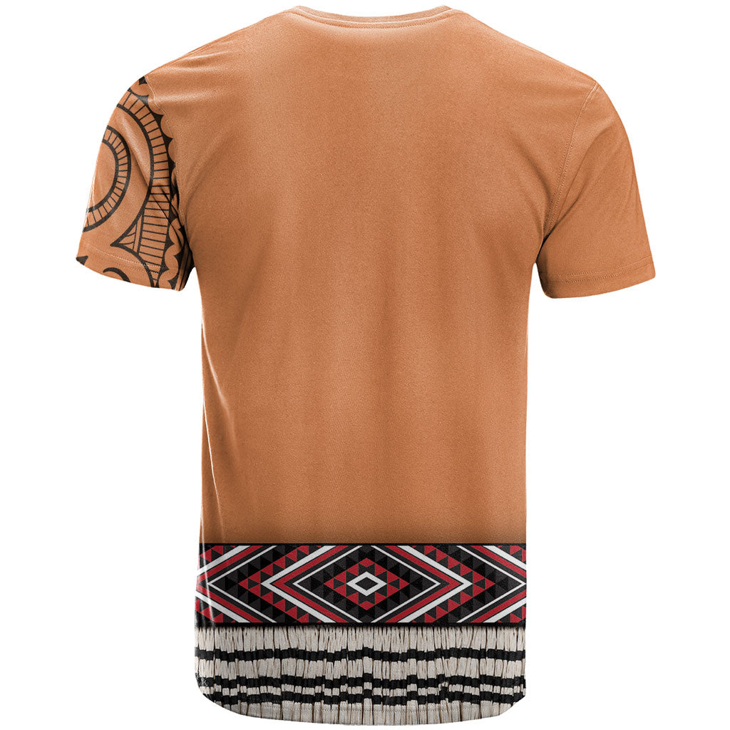 New Zealand Maori Tattoo Costume T Shirt LT05 - Polynesian Pride