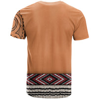 New Zealand Maori Tattoo Costume T Shirt LT05 - Polynesian Pride