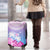 Fiji Your Paradise Festival Luggage Cover With Fijian Masi Tapa Pattern LT05 - Polynesian Pride
