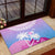 Fiji Your Paradise Festival Rubber Doormat With Fijian Masi Tapa Pattern LT05 - Polynesian Pride