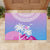 Fiji Your Paradise Festival Rubber Doormat With Fijian Masi Tapa Pattern LT05 - Polynesian Pride