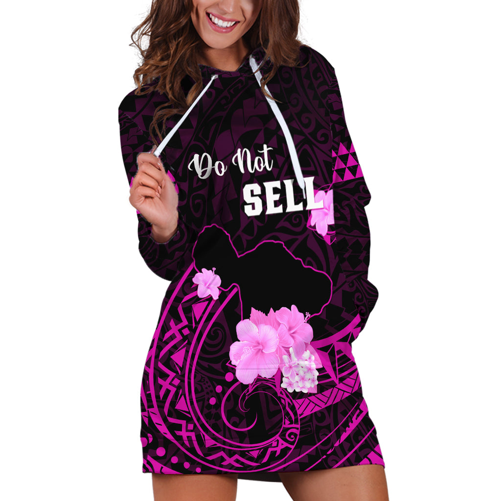 Hawaii Strong Maui Hoodie Dress Lahaina Is Not For Sale LT05 Pink - Polynesian Pride