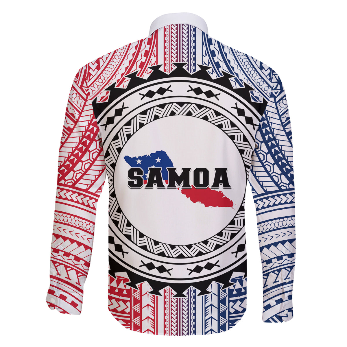 Samoa Black Saturday Family Matching Tank Maxi Dress and Hawaiian Shirt Polynesian Tribal Simple Style LT05 - Polynesian Pride