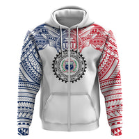 Samoa Black Saturday Hoodie Polynesian Tribal Simple Style LT05 - Polynesian Pride