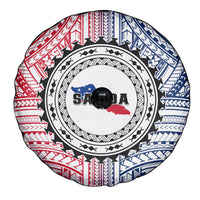 Samoa Black Saturday Spare Tire Cover Polynesian Tribal Simple Style LT05 - Polynesian Pride