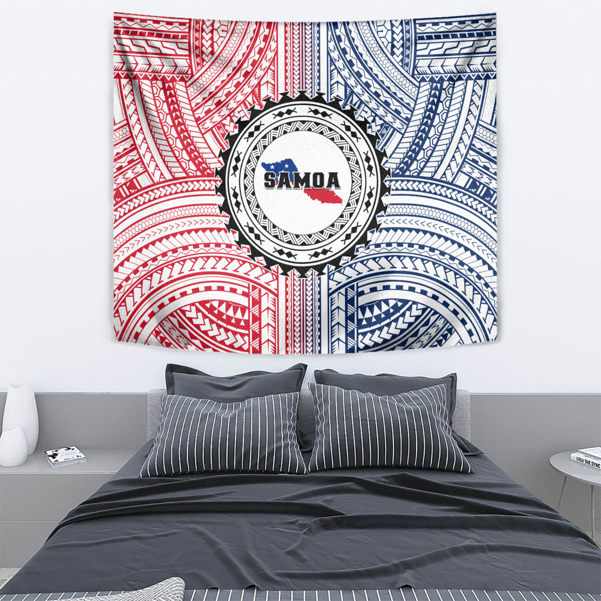 Samoa Black Saturday Tapestry Polynesian Tribal Simple Style LT05 - Polynesian Pride