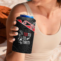 Aotearoa Toitu Te Tiriti 4 in 1 Can Cooler Tumbler New Zealand Honour The Treaty