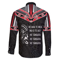 Aotearoa Toitu Te Tiriti Family Matching Long Sleeve Bodycon Dress and Hawaiian Shirt New Zealand Honour The Treaty LT05 - Polynesian Pride