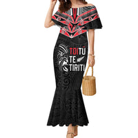 Aotearoa Toitu Te Tiriti Family Matching Mermaid Dress and Hawaiian Shirt New Zealand Honour The Treaty