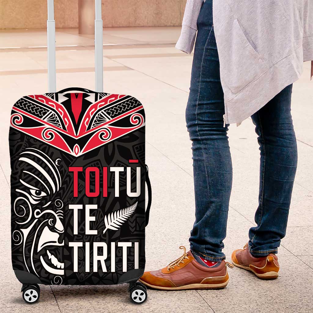 Aotearoa Toitu Te Tiriti Luggage Cover New Zealand Honour The Treaty