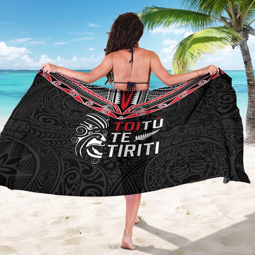 Aotearoa Toitu Te Tiriti Sarong New Zealand Honour The Treaty
