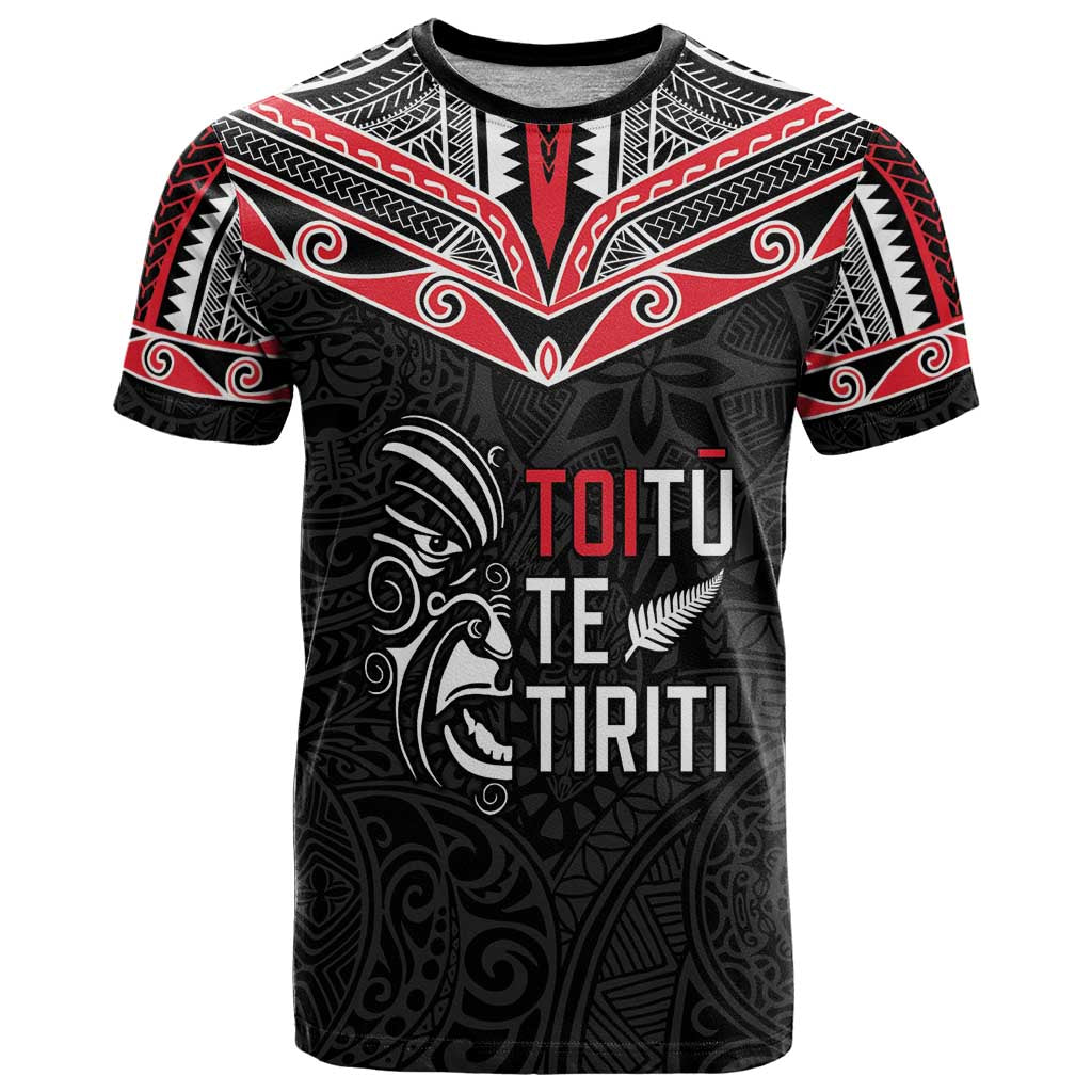 Aotearoa Toitu Te Tiriti T Shirt New Zealand Honour The Treaty