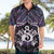 New Zealand Maori Hawaiian Shirt Poutama Pikorua Purple Paua Shell