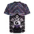 New Zealand Maori Rugby Jersey Poutama Pikorua Purple Paua Shell