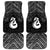 New Zealand Maori Car Mats Poutama Manaia Black Paua Shell