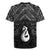 New Zealand Maori Rugby Jersey Poutama Manaia Black Paua Shell
