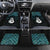 New Zealand Maori Car Mats Poutama Manaia Turquoise Paua Shell